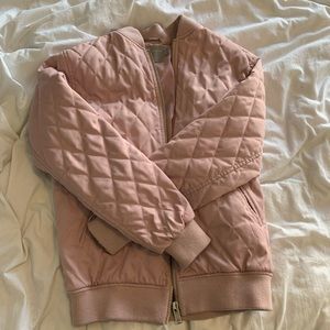 Adorable ASOS bomber jacket.